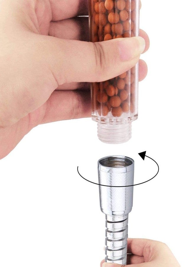 الكبريت رأس دش سبا كبريتي مزود بفلتر موفر للمياه لعلاج تساقط الشعر وجفاف البشرة - Image 2